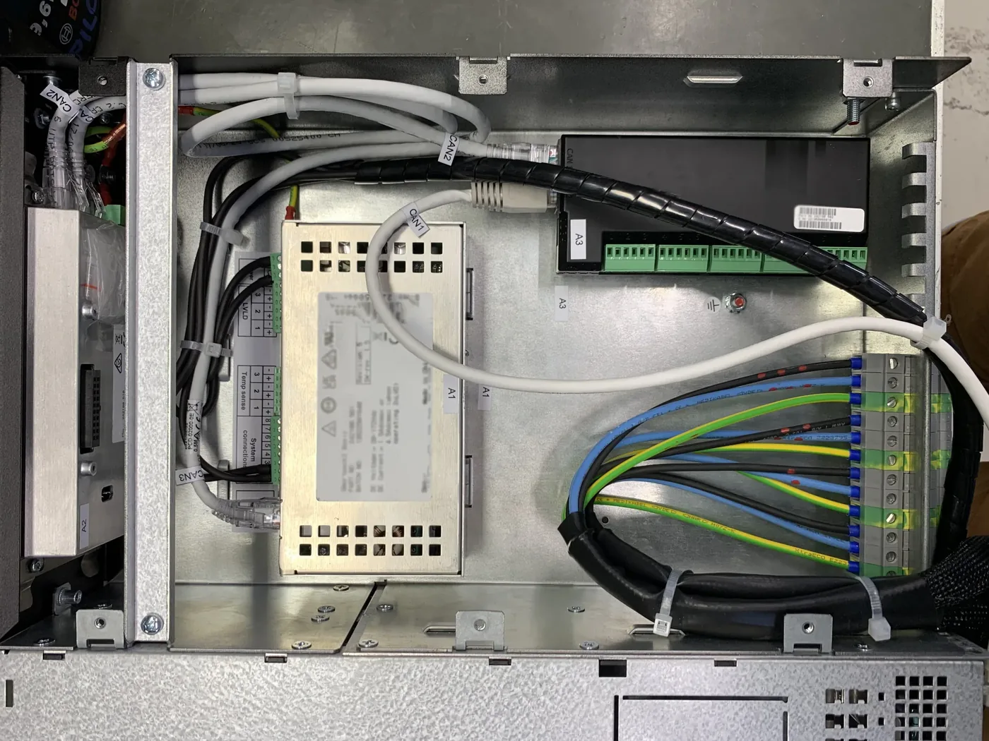 On-site installation of electronic systems by SGS Technologies engineers