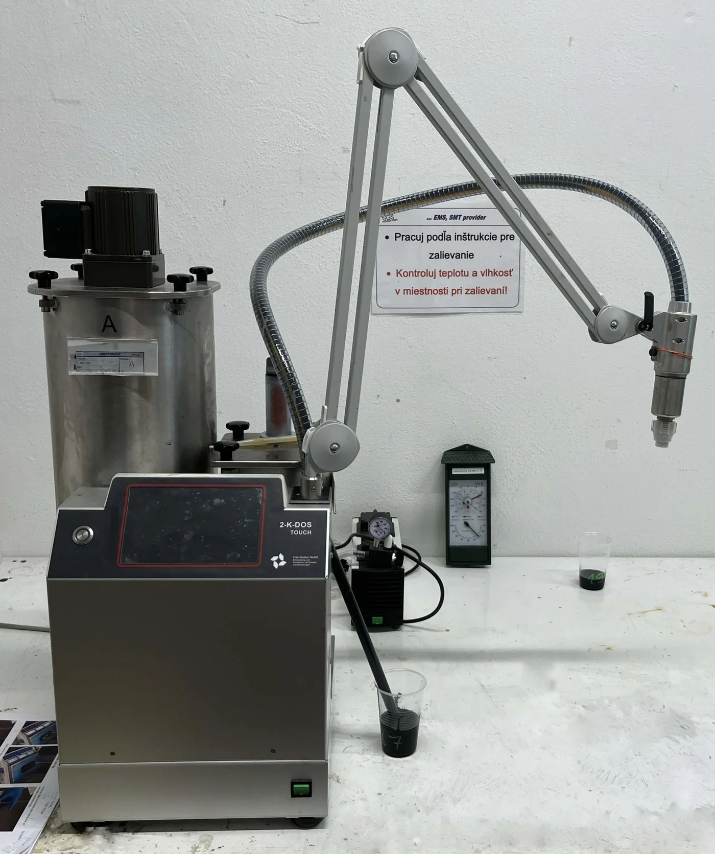 Reflow soldering oven for SMT PCB assembly at SGS Technologies